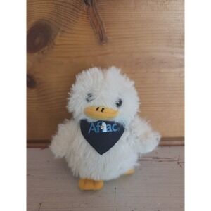 Aflac plush Keychain TALKS WORKS Insurance Mascot collectible Small White Duck